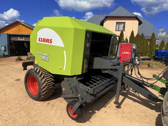 Ruļļu prese Claas 355 roto cut