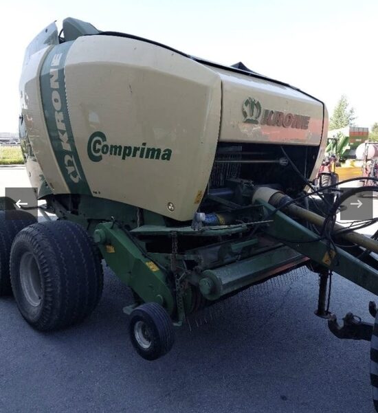 Ruļļu prese Krone Comprima V150