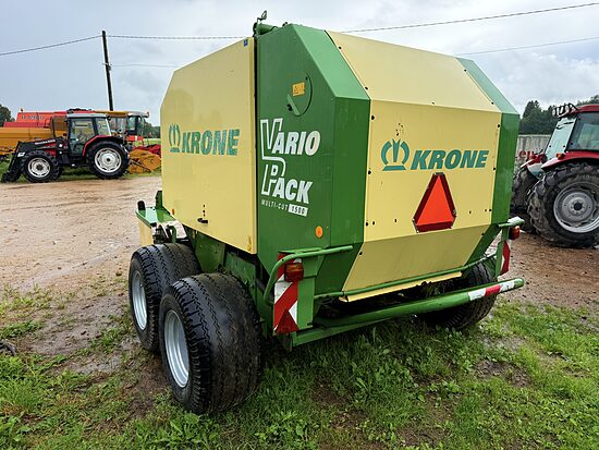 Ruļļu prese Krone Vario pack