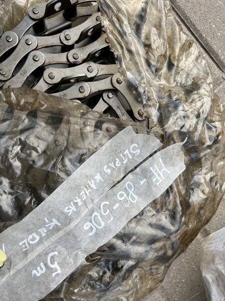 MF slīpās kameras ķēde