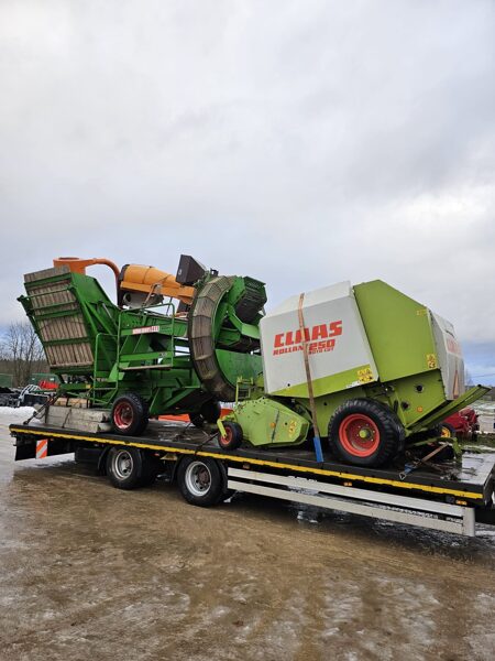 Ruļļu prese Claas 250 roto Cut